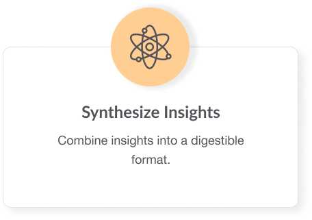 synthesize customer insights
